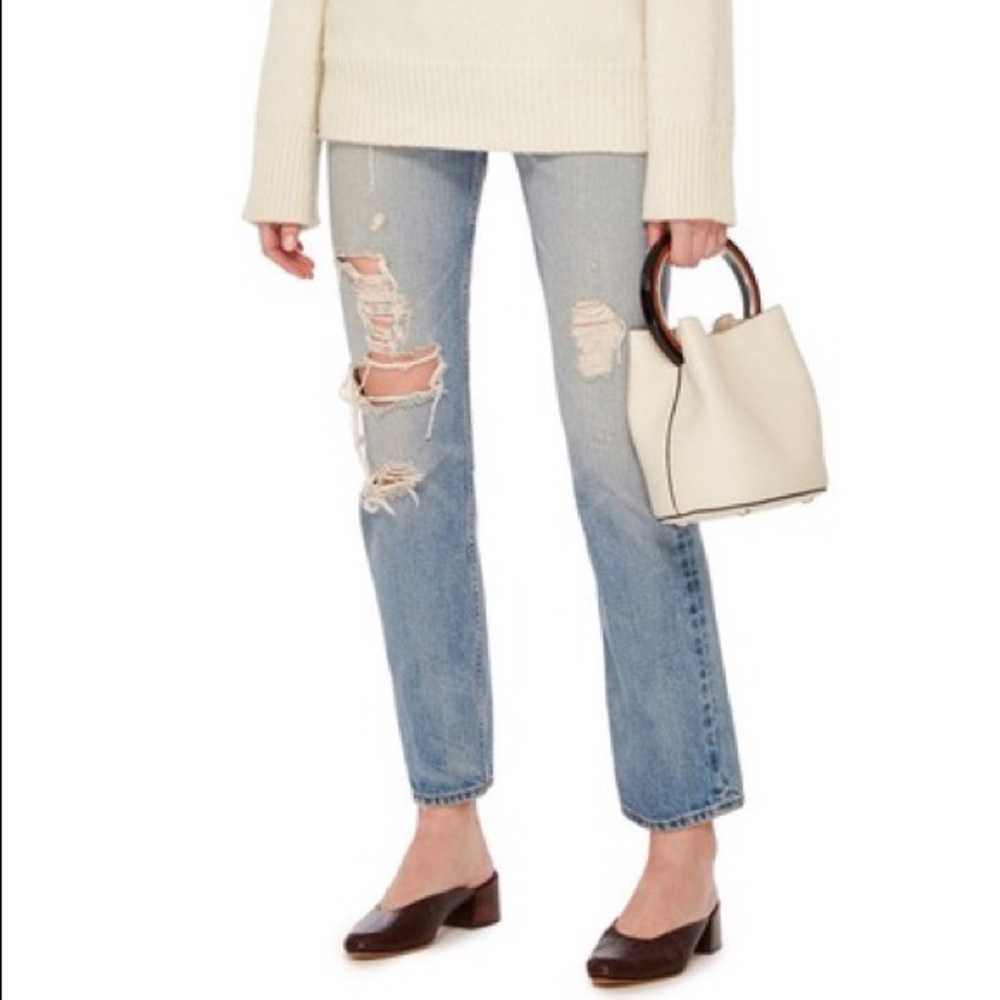 Brock Collection Wright Denim in Light Wash